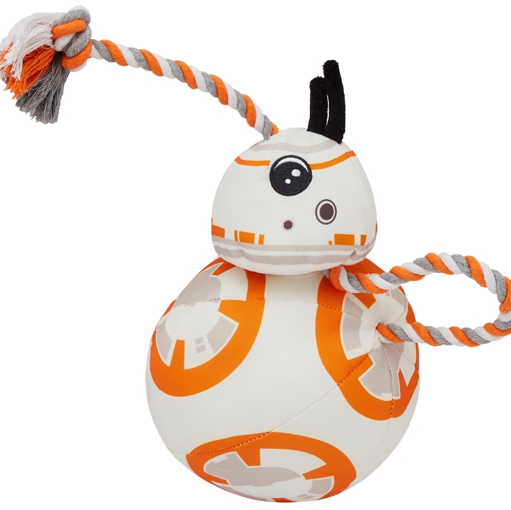 Star Wars BB-8 Ballistic Nylon Plush Rope Dog Toy
